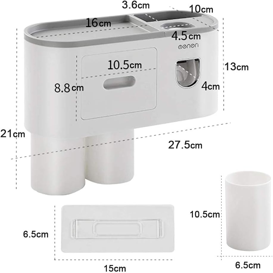 Organizador de baño multifuncional.