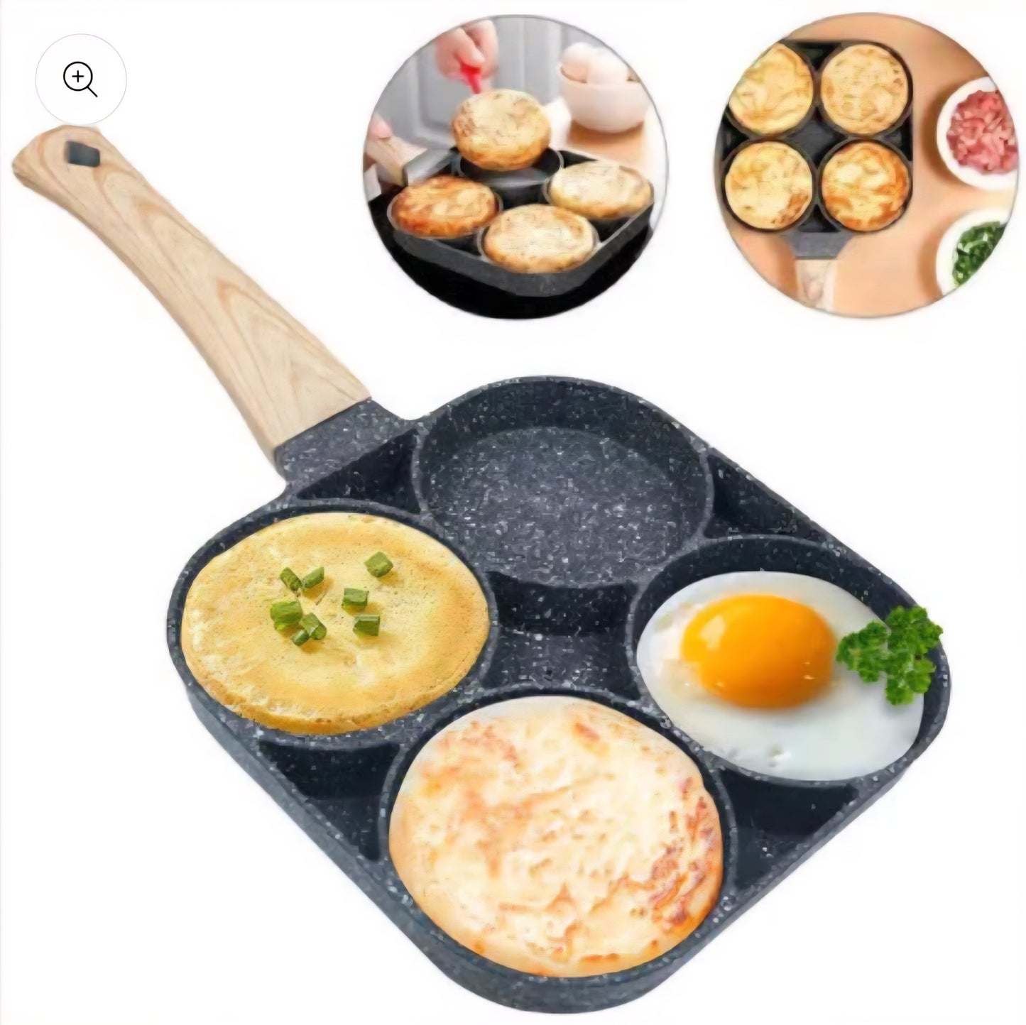 Sarten multiusos de 4 cavidades