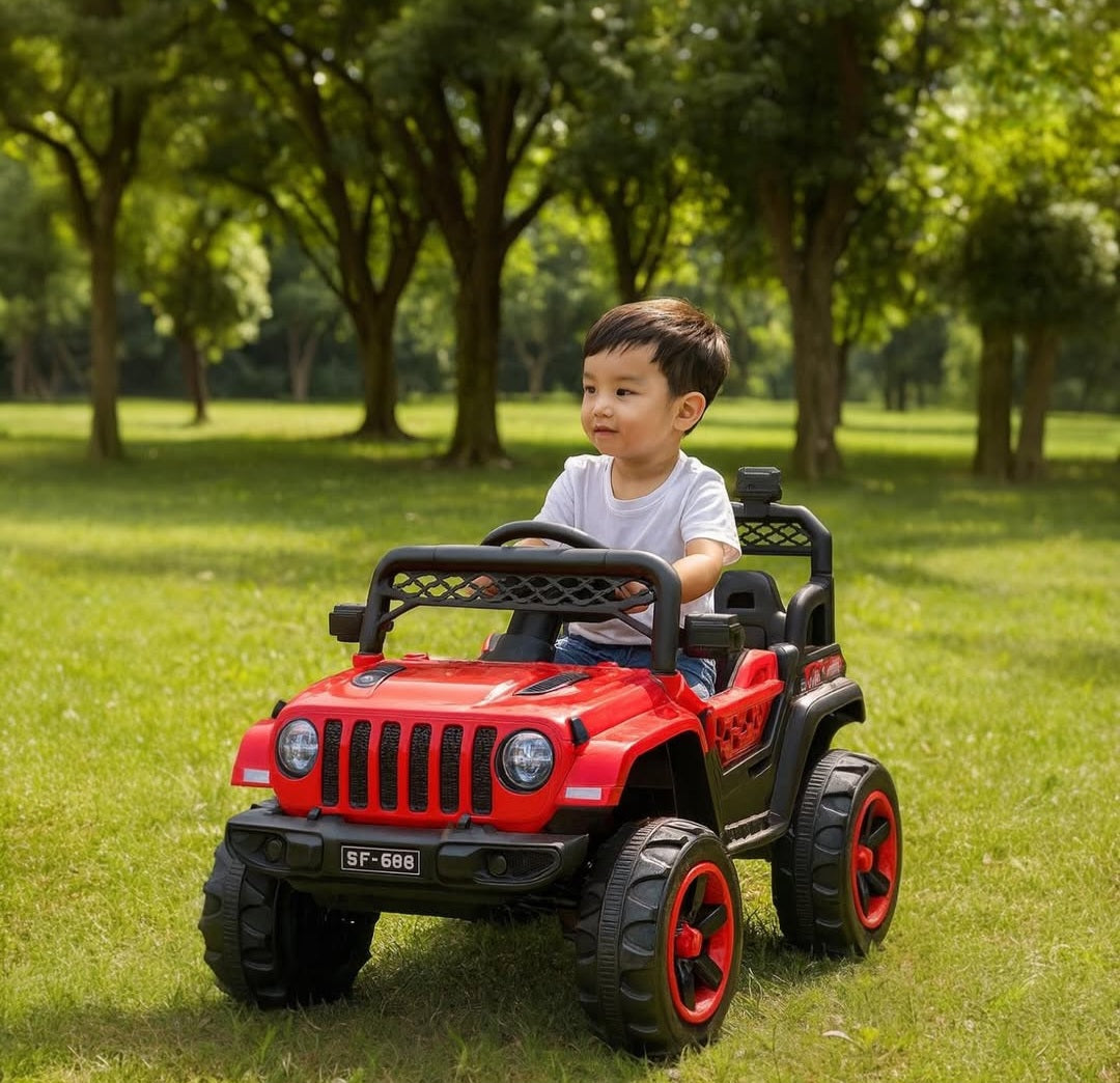 Carro Eléctrico Infantil Tipo Jeep 4x4